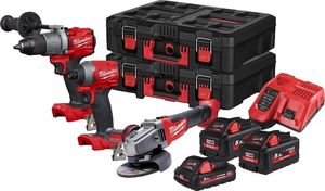 Zestaw elektronarzędzi Milwaukee Zestaw combo Milwaukee M18 FPP302-533P Fuel Powerpack 1