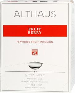 Althaus Althaus - Fruit Berry Pyra Pack - Herbata 15 piramidek 1