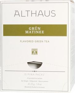 Althaus Althaus - Grun Matinee Pyra Pack - Herbata 15 piramidek 1