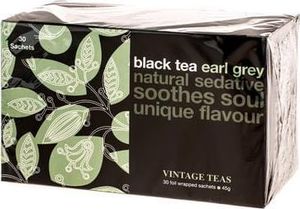Vintage Teas Vintage Teas Black Tea Earl Grey - 30 torebek 1