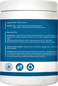 MedFuture Nasiona babki płasznik i jajowatej - 500 g 3