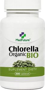 MedFuture Chlorella Organic BIO - algi chlorelli - 300 tabletek 1
