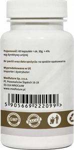 MedFuture Maca Organic BIO 400mg - 60 kapsułek 3