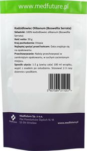 MedFuture Kadzidzłowiec Olibanum (Boswellia Serrata) - 50 g 2