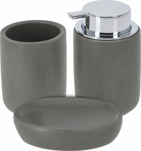 Bathroom Solutions Zestaw akcesoriów łazienkowych - khaki 1