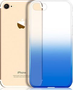 Alogy Etui Ombre Case +Szkło  iPhone 7 / 8 Niebieskie 2