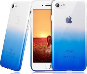 Alogy Etui Ombre Case +Szkło  iPhone 7 / 8 Niebieskie 3
