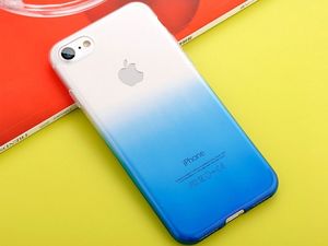 Alogy Etui Ombre Case +Szkło  iPhone 7 / 8 Niebieskie 6