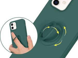 Alogy Etui Ring Ultra Slim 12 Mini  Zielone 2