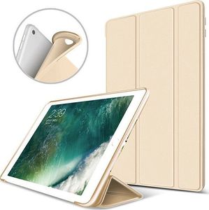 Etui na tablet Alogy Smart Case Apple iPad Air 2 silikon Złoty + Szkło 2