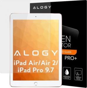 Etui na tablet Alogy Smart Case Apple iPad Air 2 silikon Złoty + Szkło 4