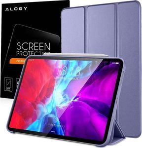 Etui na tablet Alogy Etui Alogy Smart Case do iPad Air 4 2020/ iPad Pro 11 Lawendowy + Szkło 1