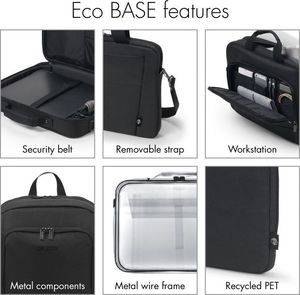 Torba Dicota Eco Multi Base 17.3" (D30915-RPET) 10