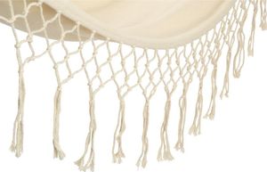 Saska Garden Hamak z frędzlami 1 osobowy 200x100cm Maiami Saska Garden 6