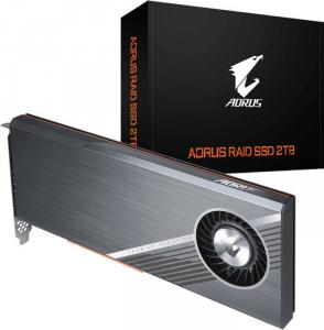 Dysk SSD Gigabyte Aorus RAID 2TB PCIe PCI-E x8 Gen3 NVMe (GP-ASACNE2200TTTDA) 5