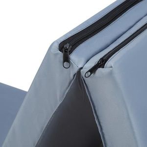 HMS Materac gimnastyczny 3-częściowy MGS02 180 cm x 60 cm x 5 cm szary 7