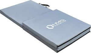 HMS Materac gimnastyczny 3-częściowy MGS02 180 cm x 60 cm x 5 cm szary 9