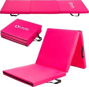HMS Materac gimnastyczny 3-częściowy MGS02 180 cm x 60 cm x 5 cm różowy 13