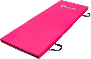 HMS Materac gimnastyczny 3-częściowy MGS02 180 cm x 60 cm x 5 cm różowy 2