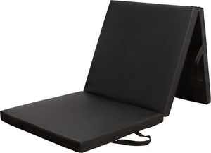 HMS Materac gimnastyczny 3-częściowy MGS02 180 cm x 60 cm x 5 cm czarny 11