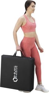 HMS Materac gimnastyczny 3-częściowy MGS02 180 cm x 60 cm x 5 cm czarny 5