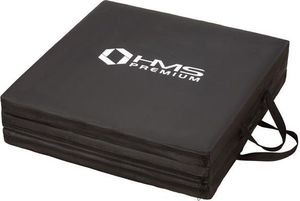 HMS Materac gimnastyczny 3-częściowy MGS02 180 cm x 60 cm x 5 cm czarny 7