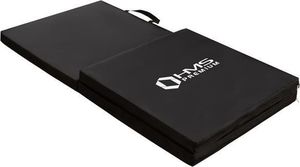 HMS Materac gimnastyczny 3-częściowy MGS02 180 cm x 60 cm x 5 cm czarny 10