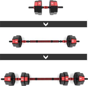 HMS SGC15 SZTANGIELKI-SZTANGA KOMPOZYT 15 KG HMS 3