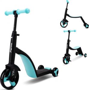 Nadle Scooter - hulajnoga rowerek jeździk 3w1 niebieski - nadle 1