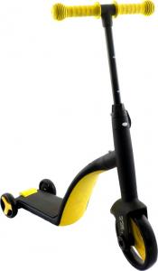 Nadle Scooter - hulajnoga rowerek jeździk 3w1 żółty - nadle 4