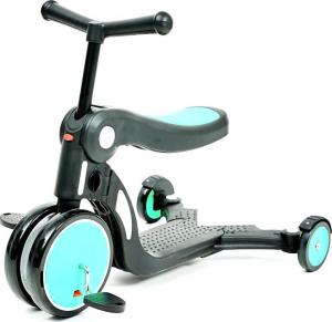 Nadle Scooter - hulajnoga rowerek jeździk 5w1 niebieski - nadle 1