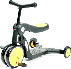 Nadle Scooter - hulajnoga rowerek jeździk 5w1 żółty - nadle 1