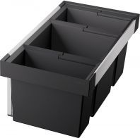 Kosz na śmieci Blanco szafkowy czarny (525221) 2