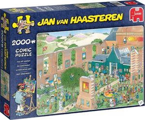 Jumbo Puzzle 2000 Haasteren Wystawa dzieł sztuki G3 1