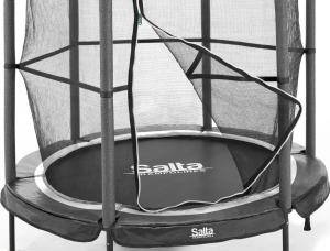 Trampolina ogrodowa Salta ogrodowa Junior z siatką wewnętrzną 4.5 FT 140 cm czarna 2