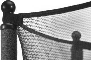 Trampolina ogrodowa Salta ogrodowa Junior z siatką wewnętrzną 4.5 FT 140 cm czarna 3