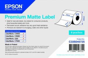 Epson Premium Matte Label (C33S045725) 1