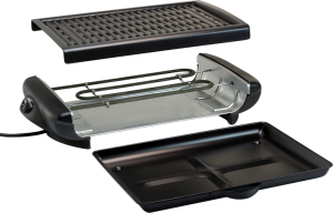 Grill elektryczny Tristar BQ-2818 1300W stołowy-otwarty czarny (BQ-2818) 2
