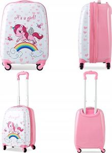 Costway Plecak i walizka dla dziecka bagaż podręczny 4