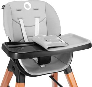 Lionelo Drewniane krzesło i krzesełko do karmienia 4 w 1 Lionelo Mona - kolor czarny 8