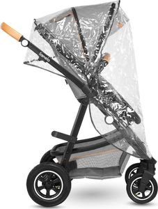 Wózek Lionelo Wózek wielofunkcyjny LIONELO AMBER 2 w 1 spacerówka + gondola + torba + akcesoria - szary 11