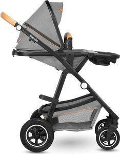 Wózek Lionelo Wózek wielofunkcyjny LIONELO AMBER 2 w 1 spacerówka + gondola + torba + akcesoria - szary 7