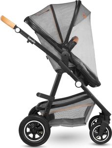 Wózek Lionelo Wózek wielofunkcyjny LIONELO AMBER 2 w 1 spacerówka + gondola + torba + akcesoria - szary 9