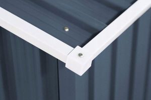 Costway Domek ogrodowy schowek narzędziowy blaszany 2