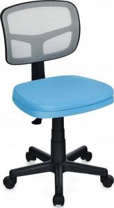 Krzesło biurowe Costway HW67630 Niebieski 1