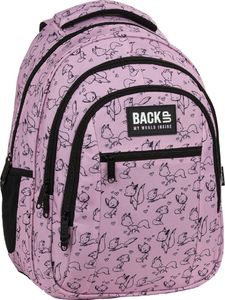 Derform BACKUP Plecak Szkolny Słodkie Liski Lisy O28 2