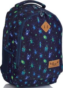 Hash Plecak Szkolny Młodzieżowy Piórnik Zestaw Robaczki 2