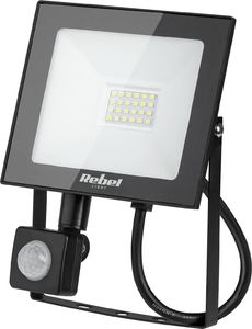 Naświetlacz Rebel Halogen lampa LED naświetlacz Rebel 20W SMD 6500K 1600 lm z sensorem zmierzchu 1