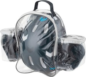 Rebel Kask + zestaw ochraniaczy - czarny/granatowy 2