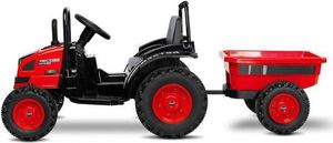 Toyz Traktor na akumulator z przyczepką Caretero Toyz Hector akumulatorowiec + pilot - czerwony 16